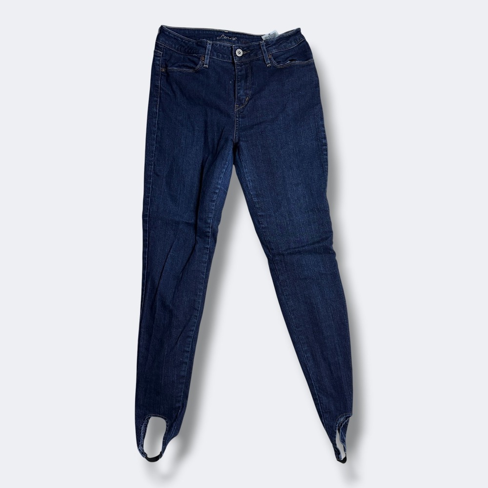 Levi's Women's Jeans‎ High Rise Skinny Jeans Size 28 Rare Stretch Denim Stirrup